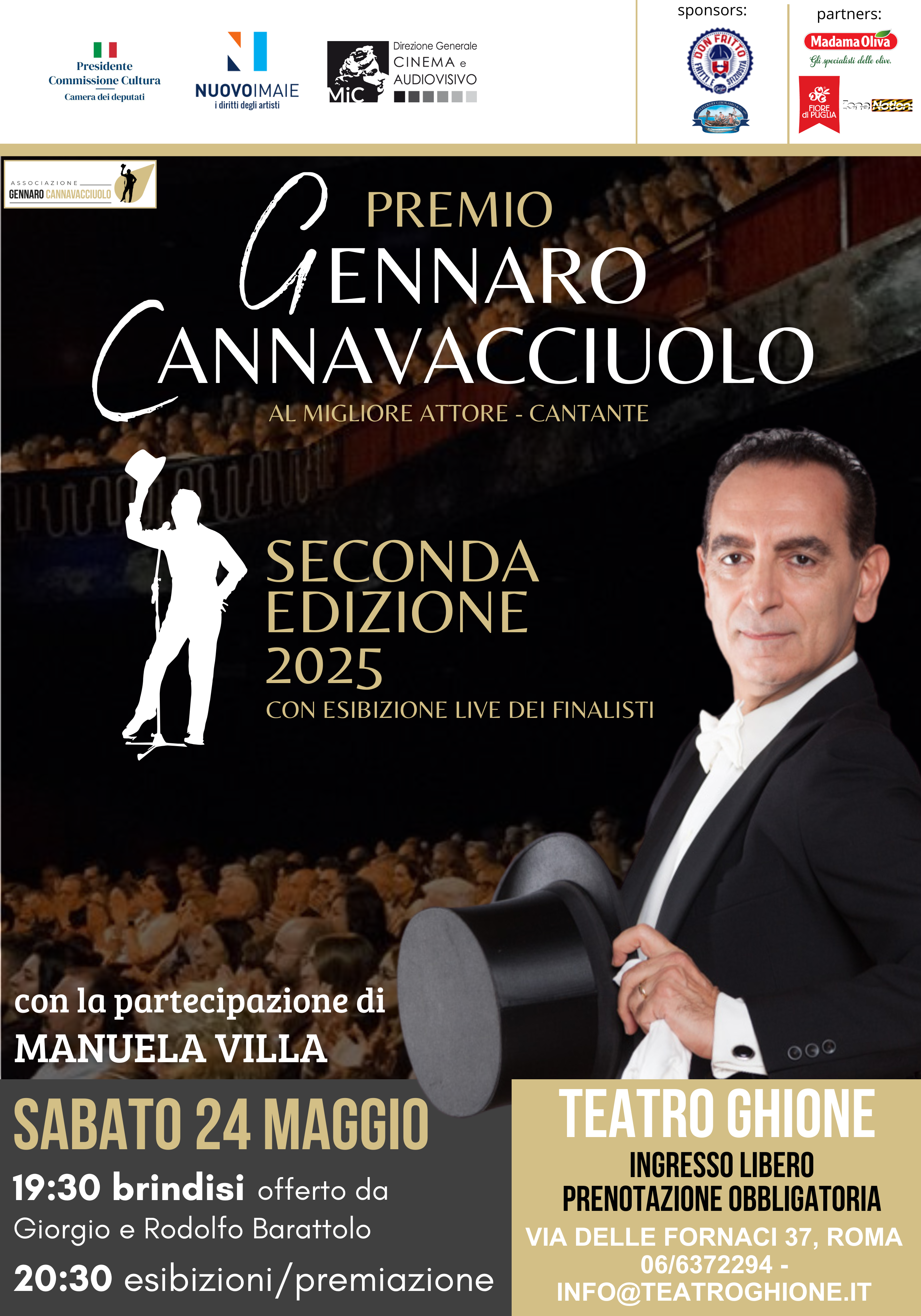 Seconda edizione Premio Gennaro Cannavacciuolo